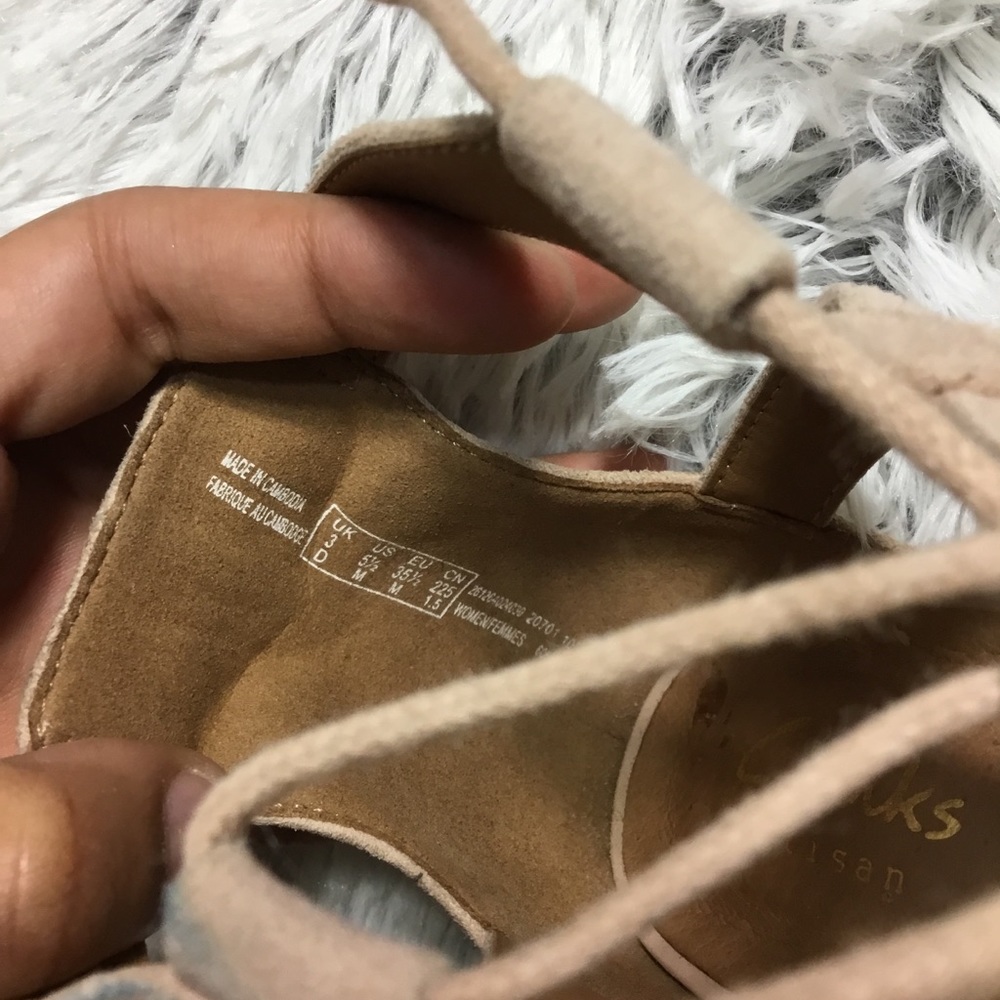 Clarks Artisa Gladiator Lace-Up Sandals - Picture 6 of 8